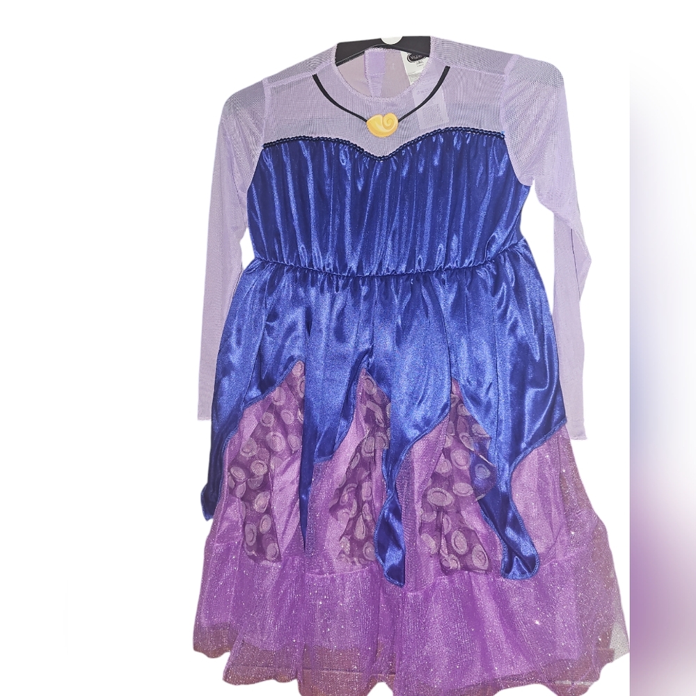 Disney Villian Ursula Little Mermaid Costume Small (6) Disguise NWT - Picture 2 of 4